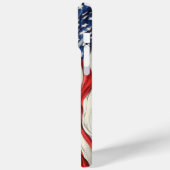Coques Case-Mate iPhone Drapeau américain des États-Unis (Verso / Gauche)
