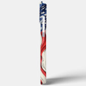 Coques Case-Mate iPhone Drapeau américain des États-Unis (Verso / Gauche)