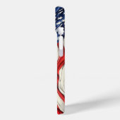 Coques Case-Mate iPhone Drapeau américain des États-Unis (Verso / Gauche)
