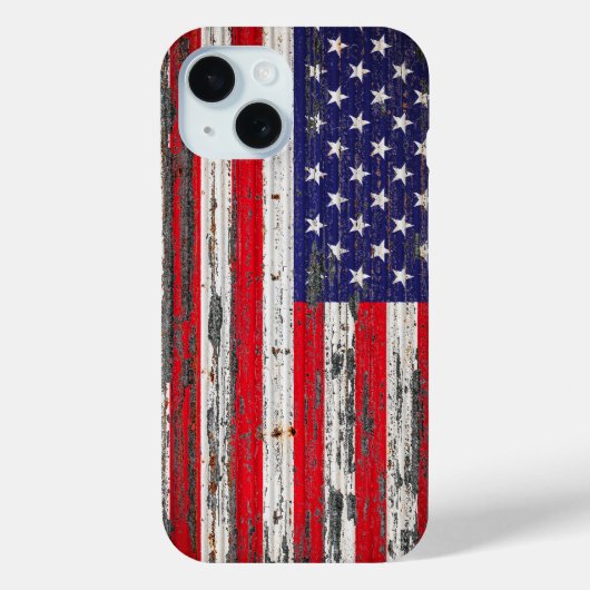 Coques Case-Mate iPhone Drapeau américain des États-Unis (Verso)