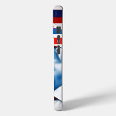 Coques Case-Mate iPhone Drapeau américain Donald Trump 2024 (Verso / Gauche)