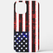 Coques Case-Mate iPhone Drapeau américain - Drapeau américain, cramponné (Verso)