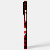 Coques Case-Mate iPhone Drapeau américain du Père Noël (Verso / Gauche)