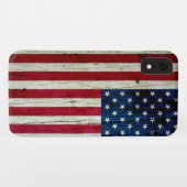 Coques Case-Mate iPhone Drapeau américain en Cool (Dos (Horizontal))
