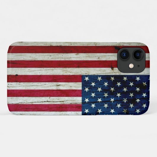 Coques Case-Mate iPhone Drapeau américain en Cool (Dos (Horizontal))