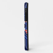 Coques Case-Mate iPhone Drapeau américain et britannique Morph (Dos/Gauche)