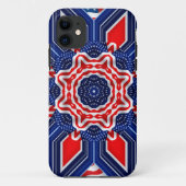 Coques Case-Mate iPhone Drapeau américain et britannique Morph (Dos)