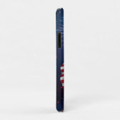 Coques Case-Mate iPhone Drapeau américain et feux d'artifice (Dos/Droite)
