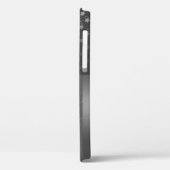 Coques Case-Mate iPhone Drapeau américain gris débraillé Arrière - plan mé (Verso / Gauche)