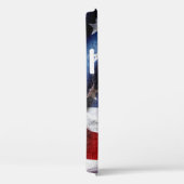 Coques Case-Mate iPhone Drapeau américain Grunge (Verso / Droite)
