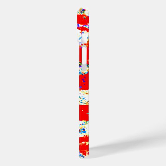 Coques Case-Mate iPhone Drapeau américain Grunge (Verso / Gauche)