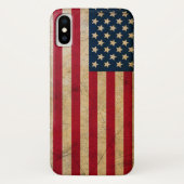 Coques Case-Mate iPhone Drapeau américain Grunge USA (Dos)