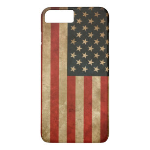 Coques Pour iPhone Drapeau américain grunge vintage - Etats-Unis
