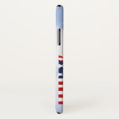 Coques Case-Mate iPhone Drapeau américain Illustration Étoiles & rayures p (Dos/Droite)