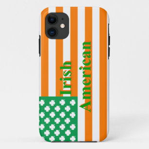 Etui iPhone Case-Mate Drapeau américain irlandais