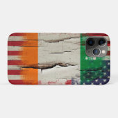 Coques Case-Mate iPhone Drapeau américain irlandais de la peinture | de (Dos (Horizontal))