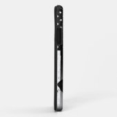 Coques Case-Mate iPhone Drapeau américain Jiu Jitsu noir (Dos/Droite)