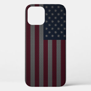 Case-Mate iPhone Case Drapeau américain Maillage métallique