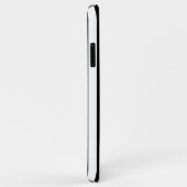 Coques Case-Mate iPhone Drapeau américain mince de Blue Line (Dos/Droite)