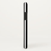 Coques Case-Mate iPhone Drapeau américain mince de Blue Line (Dos/Droite)