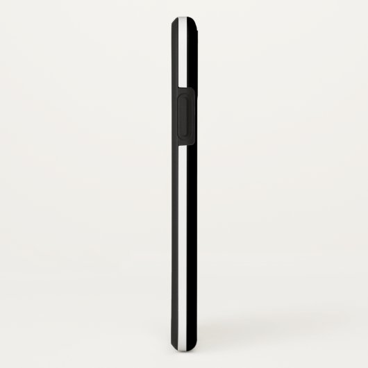 Coques Case-Mate iPhone Drapeau américain mince de Blue Line (Dos/Droite)