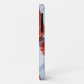 Coques Case-Mate iPhone Drapeau américain Monogramme d'aigle chauve Patrio (Dos/Gauche)