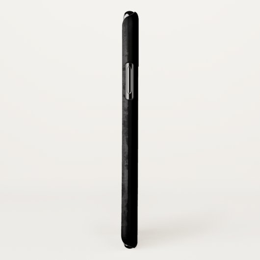 Coques Case-Mate iPhone Drapeau américain noir (Dos/Droite)