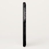 Coques Case-Mate iPhone Drapeau américain noir (Dos/Gauche)