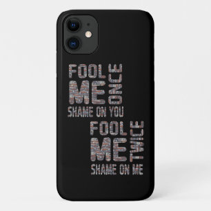 Case-Mate iPhone Case Drapeau américain noir et blanc Vintage rétro