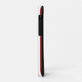 Coques Case-Mate iPhone Drapeau américain Nom personnel ou monogramme (Dos/Gauche)