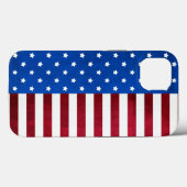 Coques Case-Mate iPhone Drapeau américain par Shirley Taylor (Verso (horizontal))