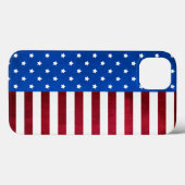 Coques Case-Mate iPhone Drapeau américain par Shirley Taylor (Verso (horizontal))