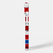 Coques Case-Mate iPhone Drapeau américain patriotique 4 juillet Nom du mon (Verso / Gauche)