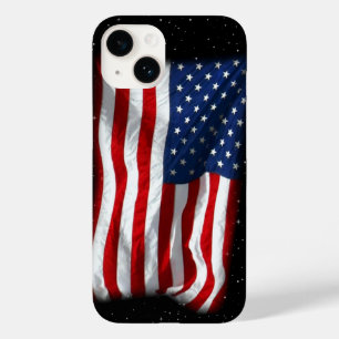 Coque Pour iPhone 14 Drapeau américain patriotique États-Unis