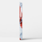 Coques Case-Mate iPhone Drapeau américain Patriotique Monogramme (Verso / Gauche)