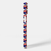 Coques Case-Mate iPhone Drapeau américain patriotique points de signe de p (Verso / Droite)