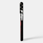 Coques Case-Mate iPhone Drapeau américain rouge et noir (Verso / Gauche)