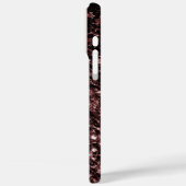 Coques Case-Mate iPhone Drapeau américain rustique bleu faux scintillants (Verso / Gauche)