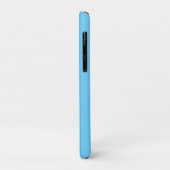 Coques Case-Mate iPhone Drapeau Américain sur Fond Bleu (Dos/Gauche)