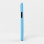Coques Case-Mate iPhone Drapeau Américain sur Fond Bleu (Dos/Droite)