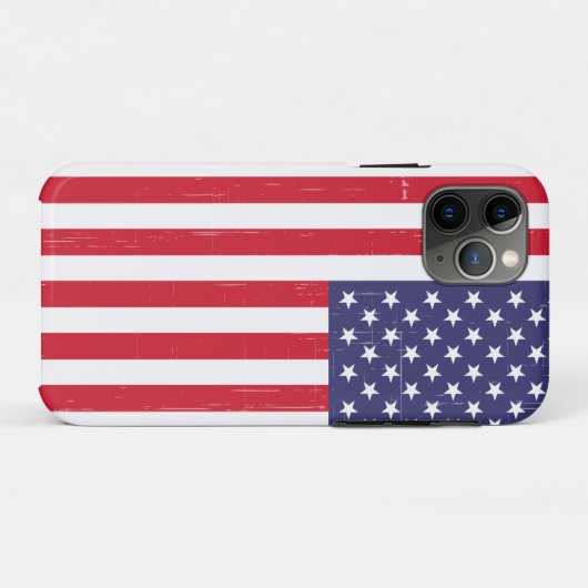 Coques Case-Mate iPhone Drapeau américain tendance (Dos (Horizontal))
