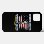 Coques Case-Mate iPhone Drapeau américain toujours prêt (Verso (horizontal))