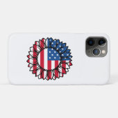 Coques Case-Mate iPhone Drapeau américain Tournesol-32222 (Dos (Horizontal))