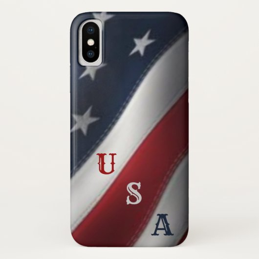 Coques Case-Mate iPhone Drapeau américain USA (Dos)
