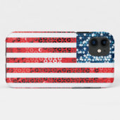 Coques Case-Mate iPhone drapeau américain vertical (Dos (Horizontal))