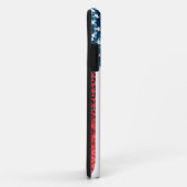 Coques Case-Mate iPhone drapeau américain vertical (Dos/Droite)