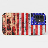 Coques Case-Mate iPhone Drapeau américain Vintage 01 (Dos (Horizontal))