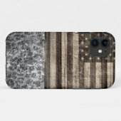 Coques Case-Mate iPhone Drapeau américain Vintage 03 (Dos (Horizontal))