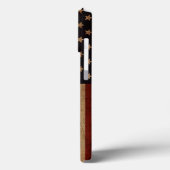 Coques Case-Mate iPhone Drapeau américain vintage Grunge (Verso / Gauche)