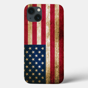 Coques Pour iPhone Drapeau americana des Etats-Unis de cru